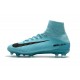 New Nike Mercurial Superfly 5 FG Firm Ground Soccer Cleats - Blue Black