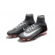 New Nike Mercurial Superfly 5 FG Firm Ground Soccer Cleats - Black Grey White