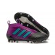 adidas ACE 17+ Purecontrol FG Mens 2017 Soccer Cleats Purple Black Blue