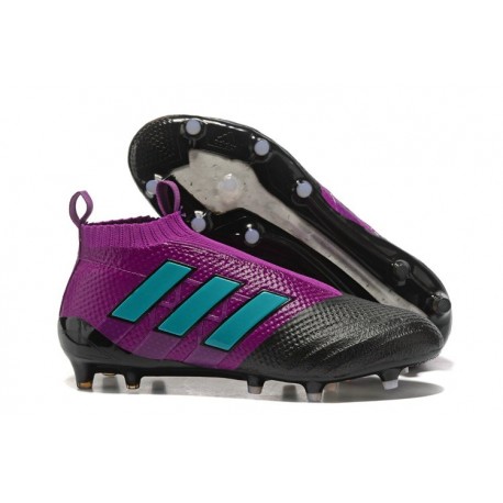 adidas ACE 17+ Purecontrol FG Mens 2017 Soccer Cleats Purple Black Blue