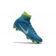 New Neymar Nike Mercurial Superfly 5 FG Firm Ground Soccer Cleats - Blue White