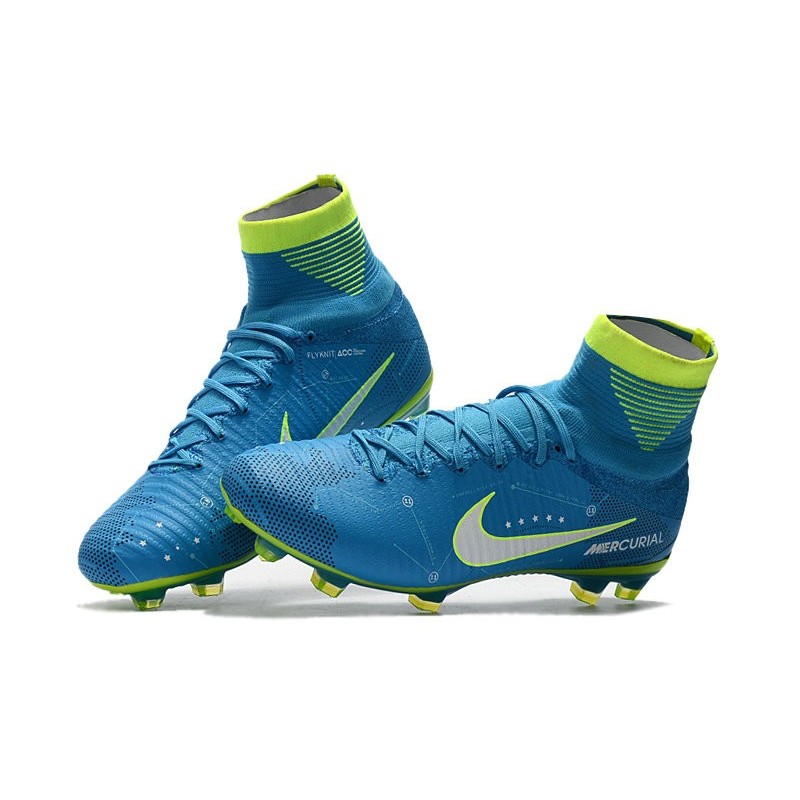 neymar cleats blue