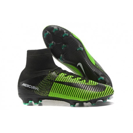 green mercurial cleats