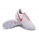 Nike Tiempo Legend VII FG 2017 Leather Soccer Cleats - White Red