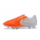 Nike Tiempo Legend VII FG 2017 Leather Soccer Cleats - Orange White