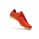 Nike Mercurial Vapor 11 CR7 FG Firm Ground Men Football Shoes Red Gold