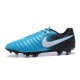 Nike Tiempo Legend VII FG 2017 Leather Soccer Cleats - Blue Black White