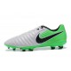 New Nike Tiempo Legend 7 FG K-leather Football Boots White Green