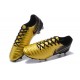 New Nike Tiempo Legend 7 FG K-leather Football Boots Gold Black