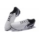 New Nike Tiempo Legend 7 FG K-leather Football Boots White Black