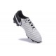 New Nike Tiempo Legend 7 FG K-leather Football Boots White Black