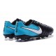 New Nike Tiempo Legend 7 FG K-leather Football Boots Blue Black