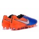 New Nike Tiempo Legend 7 FG K-leather Football Boots Blue Orange