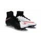 Nike Hypervenom Phantom III DF FG Tongueless Socccer Cleats - Black White Red