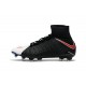 Nike Hypervenom Phantom III DF FG Tongueless Socccer Cleats - Black White Red