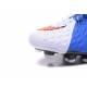 Nike Hypervenom Phantom III DF FG Tongueless Socccer Cleats - Blue White Red