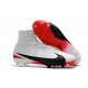New Nike Mercurial Superfly 5 FG Firm Ground Soccer Cleats - White Black Red