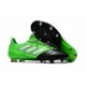 adidas Ace 17.1 Leather FG Soccer Cleats - Green Black Silver