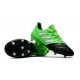 adidas Ace 17.1 Leather FG Soccer Cleats - Green Black Silver