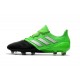 adidas Ace 17.1 Leather FG Soccer Cleats - Green Black Silver