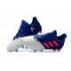 adidas Ace 17.1 Leather FG Soccer Cleats - Blue Pink White