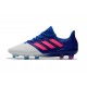 adidas Ace 17.1 Leather FG Soccer Cleats - Blue Pink White