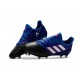 adidas Ace 17.1 Leather FG Soccer Cleats - Blue Black White