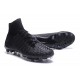 Nike Hypervenom Phantom III DF FG Tongueless Socccer Cleats - All Black