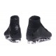 Nike Hypervenom Phantom III DF FG Tongueless Socccer Cleats - All Black