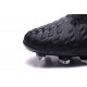 Nike Hypervenom Phantom III DF FG Tongueless Socccer Cleats - All Black