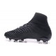 Nike Hypervenom Phantom III DF FG Tongueless Socccer Cleats - All Black