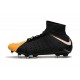 Nike Hypervenom Phantom III DF FG Tongueless Socccer Cleats - Black Yellow