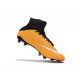 Nike Hypervenom Phantom III DF FG Tongueless Socccer Cleats - Black Yellow