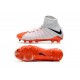 Nike Hypervenom Phantom III DF FG Flyknit Boots - White Orange