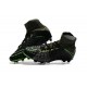 Nike Hypervenom Phantom III DF FG Flyknit Boots - Black Green