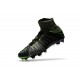 Nike Hypervenom Phantom III DF FG Flyknit Boots - Black Green