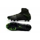 Nike Hypervenom Phantom III DF FG Flyknit Boots - Black Green