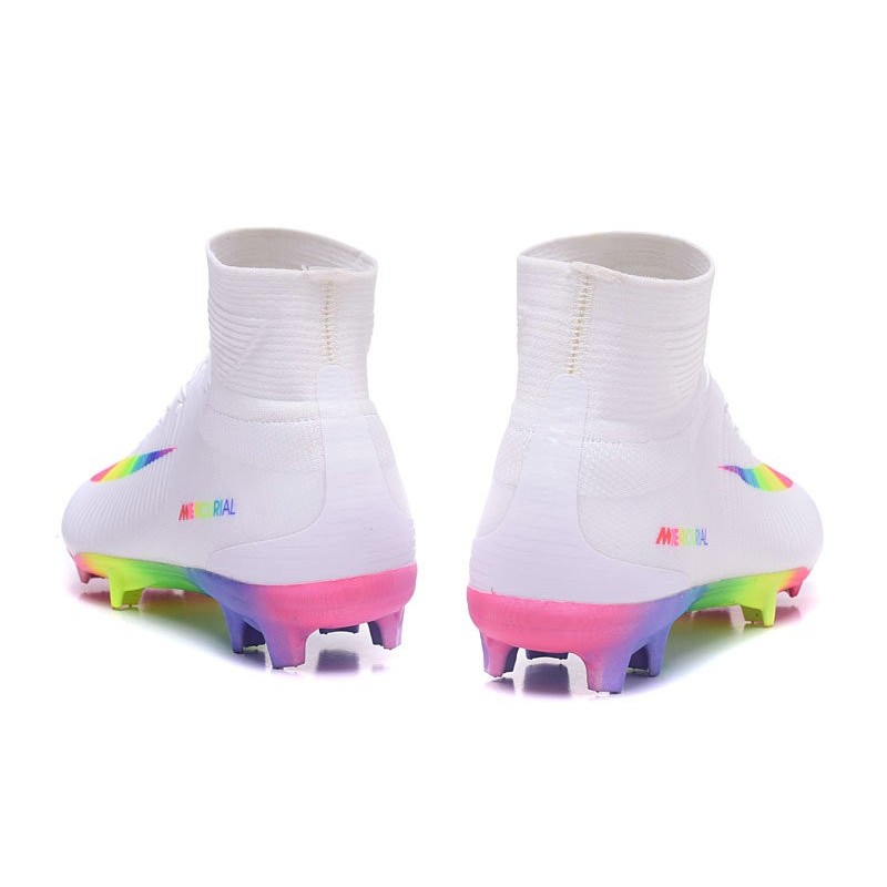 rainbow nike boots