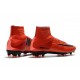 Nike Mercurial Superfly V FG ACC Top Boots Red Black