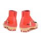 Nike Mercurial Superfly V FG ACC Top Boots Red Gold Black