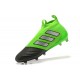 adidas ACE 17 Plus PureControl FG-AG Football Boots Green Black Silver