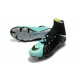 Nike Hypervenom Phantom III DF FG Flyknit Boots - Blue Black