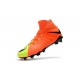 Nike Hypervenom Phantom III DF FG Flyknit Boots - Orange Yellow