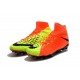 Nike Hypervenom Phantom III DF FG Flyknit Boots - Orange Yellow