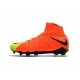 Nike Hypervenom Phantom III DF FG Flyknit Boots - Orange Yellow