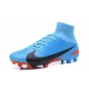 Nike Mercurial Superfly V FG ACC Top Boots Blue Red