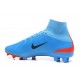 Nike Mercurial Superfly V FG ACC Top Boots Blue Red