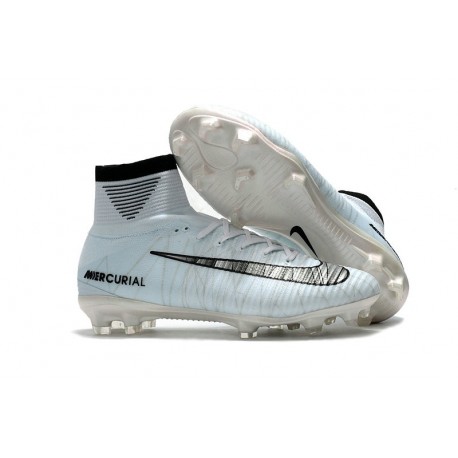 Crsitano Ronaldo Nike Mercurial Superfly V CR7 FG ACC White Black