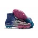 Nike Mercurial Superfly V FG ACC Top Boots Blue Pink Black