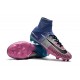 Nike Mercurial Superfly V FG ACC Top Boots Blue Pink Black